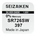 Seizaiken 397 SR726SW sølvoksidbatteri - 1.55V