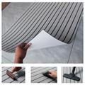 Selvklebende båtmatte i EVA-skum - 120x60x0.6cm - lysegrå