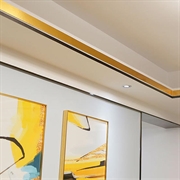 Selvklebende, vanntett, dekorativ forseglingstape - 1cm x 50m - gull