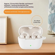 Sennheiser ACCENTUM Clip silikonetui med opphengsspenne - hvit