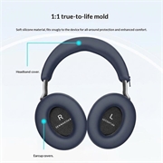 Sennheiser Momentum 5 silikondeksel-sett - mørkeblå