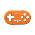 ShanWan Mini Bluetooth-spillkontroller med vibrasjon - oransje