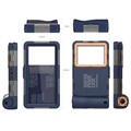 Shellbox Gen.2 Universal Vanntett Mobilpose til Dykking - 4.7-6.8" - Mørkeblå