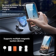 iPhone 17 Shellbox M Series IP68 vanntett deksel - dykkerdeksel med MagSafe-kompatibilitet - Svart