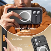 iPhone 17 Shellbox M Series IP68 vanntett deksel - dykkerdeksel med MagSafe-kompatibilitet - Svart