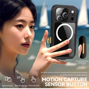 iPhone 17 Pro Shellbox M Series IP68 vanntett deksel - dykkerdeksel med MagSafe-kompatibilitet - Svart