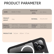 iPhone 17 Pro Shellbox M Series IP68 vanntett deksel - dykkerdeksel med MagSafe-kompatibilitet - Svart