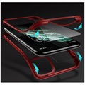 Shine&Protect 360 iPhone 11 Pro Hybrid-deksel - Rød / Klar