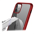 Shine&Protect 360 iPhone 11 Pro Hybrid-deksel - Rød / Klar