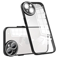 iPhone 14 Støtdempende Hybrid-deksel med Kamerabeskyttelse - Svart