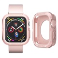 Støtsikkert Apple Watch Series 7/SE/6/5/4 TPU-deksel - 44mm/45mm - Rosa