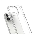 Shockproof iPhone 13 Pro Hybrid-deksel - Gjennomsiktig