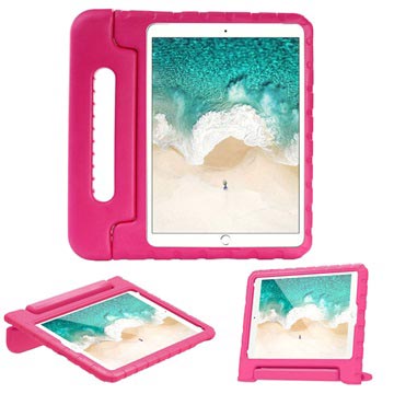 iPad Pro 10.5/iPad 10.2 Støtsikkert Kids Bæredeksel - Varm Rosa