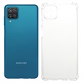 Støtsikkert Samsung Galaxy A12 TPU-deksel - Gjennomsiktig