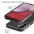 Samsung Galaxy A14 Shockproof Hybrid-deksel - Gjennomsiktig