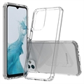 Shockproof Samsung Galaxy Xcover6 Pro Hybrid-deksel - Gjennomsiktig