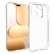 Honor 600 Lite støtsikkert silikon-deksel - Gjennomsiktig