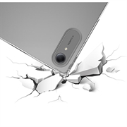 Lenovo Idea Tab Pro Gen 2 støtsikkert silikon-deksel - Gjennomsiktig