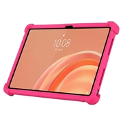 Lenovo Tab Plus Gen 2 støtsikkert silikonetui med blyantholder - knallrosa
