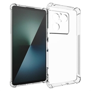 Sony Xperia 1 VIII støtsikkert silikon-deksel - Gjennomsiktig