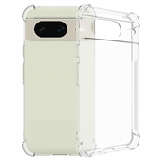 Google Pixel 8 Støtsikkert TPU-deksel - Gjennomsiktig
