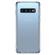 Samsung Galaxy S10 Støtsikkert TPU-deksel - Gjennomsiktig