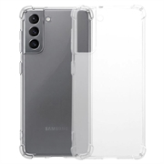 Samsung Galaxy S21 5G Støtsikkert TPU-deksel - Gjennomsiktig