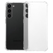 Samsung Galaxy S23 5G Støtsikkert TPU-deksel - Gjennomsiktig