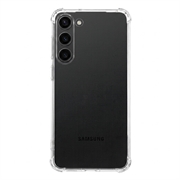 Samsung Galaxy S23 5G Støtsikkert TPU-deksel - Gjennomsiktig