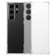 Samsung Galaxy S23 Ultra 5G Støtsikkert TPU-deksel - Gjennomsiktig