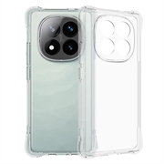 Xiaomi Redmi Note 14 Pro+ 5G Støtsikkert TPU-deksel - Gjennomsiktig