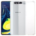 Støtsikkert Samsung Galaxy A80 TPU-deksel - Gjennomsiktig