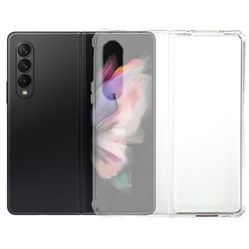 Støtsikkert Samsung Galaxy Z Fold3 5G TPU-deksel - Gjennomsiktig
