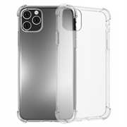 Støtsikkert iPhone 11 Pro Max TPU-deksel - Gjennomsiktig