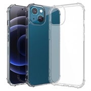 Shockproof iPhone 13 TPU-deksel - Gjennomsiktig