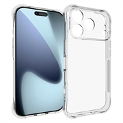 iPhone 17 Pro Støtsikkert TPU-deksel - Gjennomsiktig