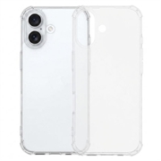 iPhone 17 Støtsikkert TPU-deksel - Gjennomsiktig