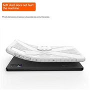 Lenovo Legion Y700 (Gen 5) Støtsikkert TPU-deksel med kickstand - Hvit