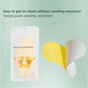 Skodeodoriserende klistremerker / luktfjernere - 10 stk.