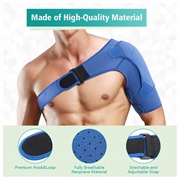 Skulderstøtte – Smertelindring ved forstuinger, senebetennelse og muskelstrekk