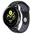Samsung Galaxy Watch Active Silikonreim - Svart / Grå