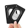 Kortetui i silikon til Samsung Galaxy SmartTag 2 Bluetooth Tracker Beskyttelseshylse - Svart