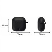 Honor Earbuds 5e silikonetui med spenne - Svart