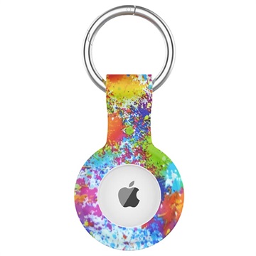 Apple AirTag Silikondeksel med Nøkkelring