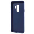 Samsung Galaxy S9+ Fleksibelt Matt Silikondeksel - Mørkeblå