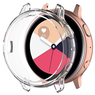 Samsung Galaxy Watch Active2 Silikondeksel - 40mm - Gjennomsiktig