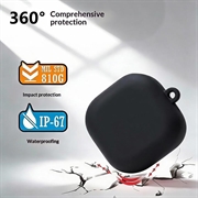 Samsung Galaxy Buds 4/Buds 4 Pro Silikondeksel med Karabinkroken