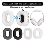 Øreputetrekk i silikon til Nothing Headphone (a) On-Ear-hodetelefoner - Hvit