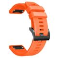 Silikon Strap - Garmin Fenix 6 GPS/6 Pro GPS/5/5 Plus - Oransje