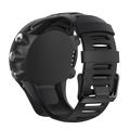 Silikonrem for Suunto Ambit3 Peak/Sport/Vertical - Svart